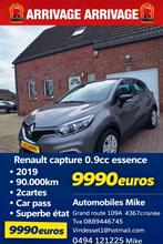 Renault capture 0.9cc essence 2019 90.000km, Entreprise, Essence, Achat