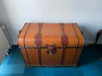 Vintage reiskist / opbergkist – decoratief, Ophalen, Gebruikt