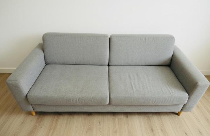 3-zits bank – Gereinigd & Goede staat, Huis en Inrichting, Zetels | Zetels, Zo goed als nieuw, Rechte bank, Driepersoons, 150 tot 200 cm