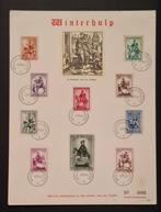 België: OBP 583/92HK () Winterhulpuitgifte 1941., Met stempel, Ophalen of Verzenden, Gestempeld, 1e dag stempel