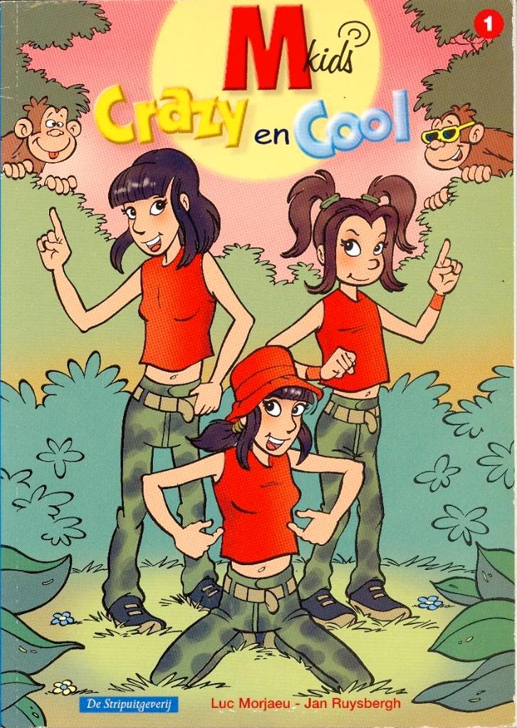3 Stripalbums van de M-kids., Livres, BD, Utilisé, Plusieurs BD, Enlèvement ou Envoi