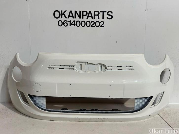 Fiat 500e voorbumper 735714055, Auto-onderdelen, Carrosserie, Bumper, Voor, Gebruikt