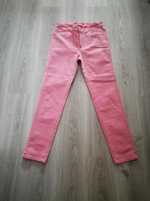 Toffe dames broek, denim, donkerroze, Divuit., Vêtements | Femmes, Culottes & Pantalons, Neuf, Taille 42/44 (L), Rose, Longs, Enlèvement ou Envoi