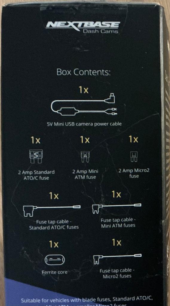 Nextbase dash cam hardware kit, Auto diversen, Dashcams, Nieuw, Ophalen
