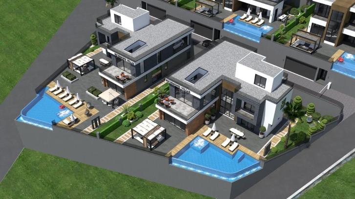 Superbe villa individuelle avec piscine privée, Immo, Buitenland, Turkije, Woonhuis, Stad