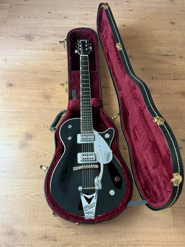 Gretsch G6128T-TVP Power Jet 2011 - Micros TV Jones, Bigsby,, Muziek en Instrumenten, Snaarinstrumenten | Gitaren | Elektrisch