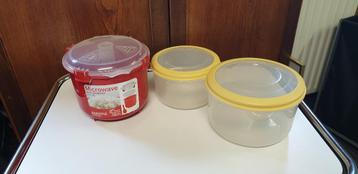 3 potten microwave, Enlèvement ou Envoi, Comme neuf