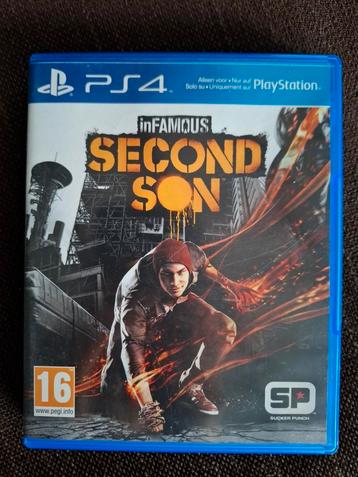 PS4 Infamous second son (compleet) beschikbaar voor biedingen
