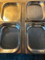 geperforeerde 1/2 GN ovenschaal - 4 stoommandjes, Enlèvement ou Envoi, Comme neuf