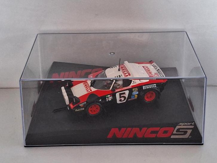 Ninco Lancia Stratos Pirelli 50622 NOG VERZEGELD ZIE FOTO´S, Kinderen en Baby's, Speelgoed | Racebanen, Nieuw, Racebaan, Elektrisch