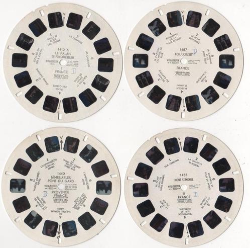 View-master France 8 schijven verschillende Notre-Dame de Pa, Antiek en Kunst, Antiek | Speelgoed, Ophalen of Verzenden