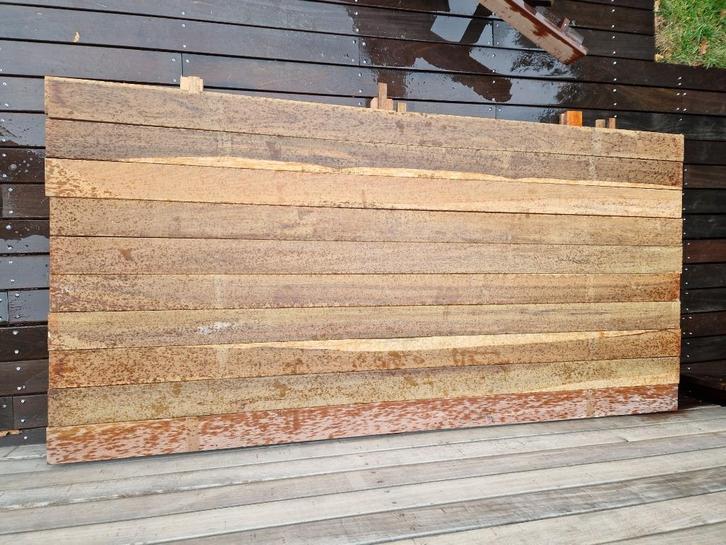 Ipé houten terrasplanken, Doe-het-zelf en Bouw, Hout en Planken, Nieuw, Plank, Overige houtsoorten, Minder dan 200 cm, Minder dan 25 mm