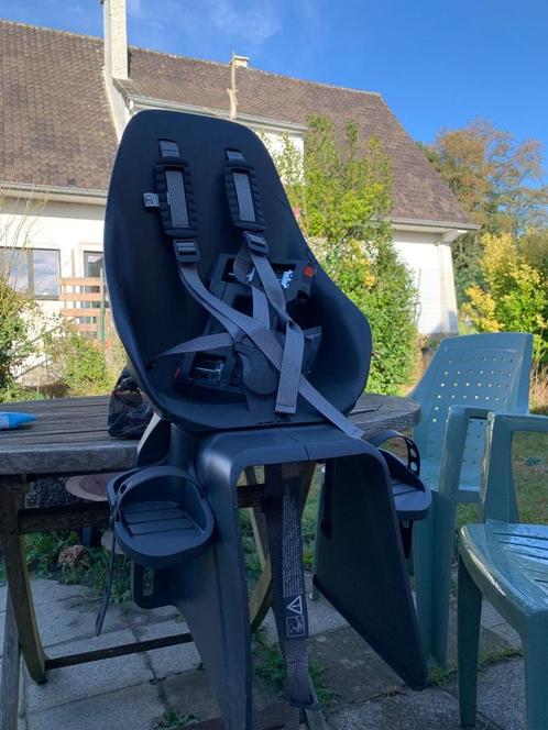 Urban Iki Ta-Ke Easyfix Kinderzitje Fiets Mat Zwart, Fietsen en Brommers, Fietsaccessoires | Fietsstoeltjes, Nieuw, Achterzitje