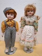 Porseleinen poppen jongen en meisje, Ophalen