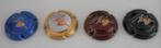 4 champagne capsules - jaar 2000 - 0,75 euro stuk, Verzamelen, Complete verzamelingen en Collecties, Ophalen of Verzenden