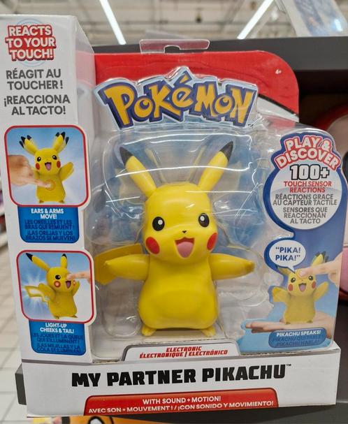 Pokémon Picachu interactief beeldje nieuw, Kinderen en Baby's, Speelgoed | Actiefiguren, Ophalen of Verzenden