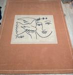 Picasso tapijt , gelimiteerd. Le visage de la paix, Ophalen of Verzenden, Zo goed als nieuw