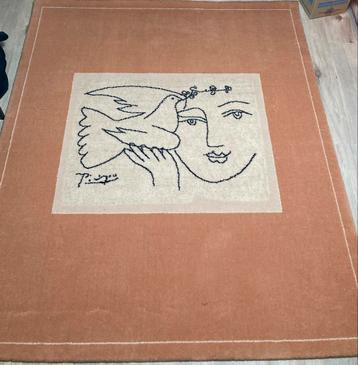 Picasso tapijt , gelimiteerd. Le visage de la paix 