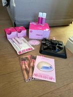 Pink Gellak Premium Set Deluxe, Ophalen of Verzenden, Gebruikt, Handen en Nagels