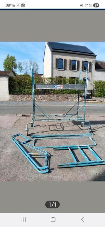 Echaffaudage, Bricolage & Construction, Échafaudages, Enlèvement, Utilisé