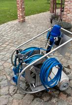 Foam, bubbles, desinfectie kar inox, Ophalen