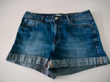 Korte short - denim - blauw - maat 36 - R Essentiel beschikbaar voor biedingen