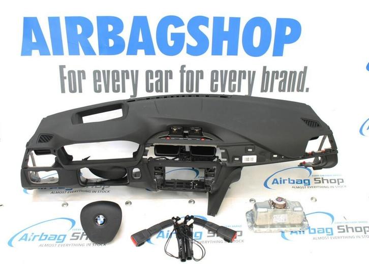 Airbag set - dashboard met headup bmw 3 serie f30 f31 f34, Autos : Pièces & Accessoires, Tableau de bord & Interrupteurs