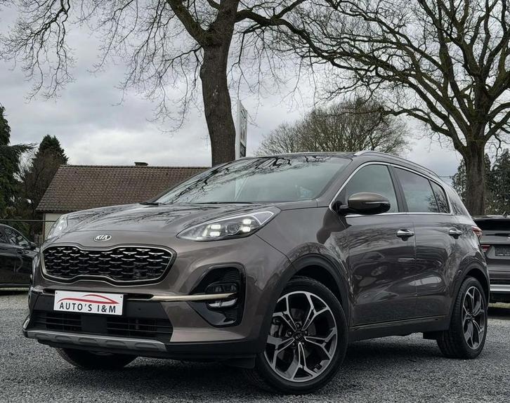 Kia Sportage 1.6 CRDi GT line 2021 7j garantie Leder Pano Fu, Auto's, Kia, Bedrijf, Te koop, Sportage, ABS, Achteruitrijcamera