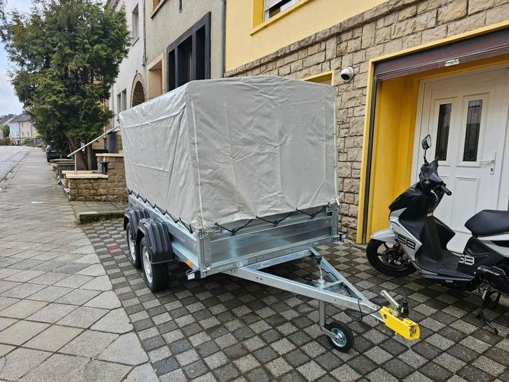 265x132x145 Nouvelle remorque 750kg + cadeau, Autos : Divers, Remorques, Neuf, Enlèvement