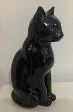 Stijlvolle zwarte kat Egyptische Bastet stijl design H30cm, Ophalen of Verzenden, Gebruikt, Dier