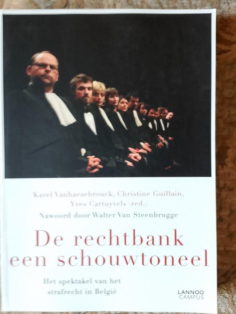 Yves Cartuyvels - De rechtbank een schouwtoneel, Ophalen of Verzenden, Yves Cartuyvels; Christine Guillain; Karel Vanhaesebrouck