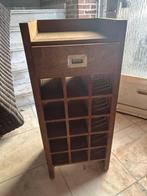 wijnkast, Enlèvement, Utilisé, Teck, Avec tablette(s)