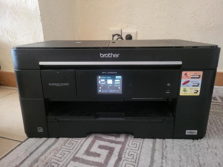 Brother MFC-J5320DW multifunctionele WiFi-printer, Computers en Software, Printers, Zo goed als nieuw, All-in-one, Faxen, Kleur printen