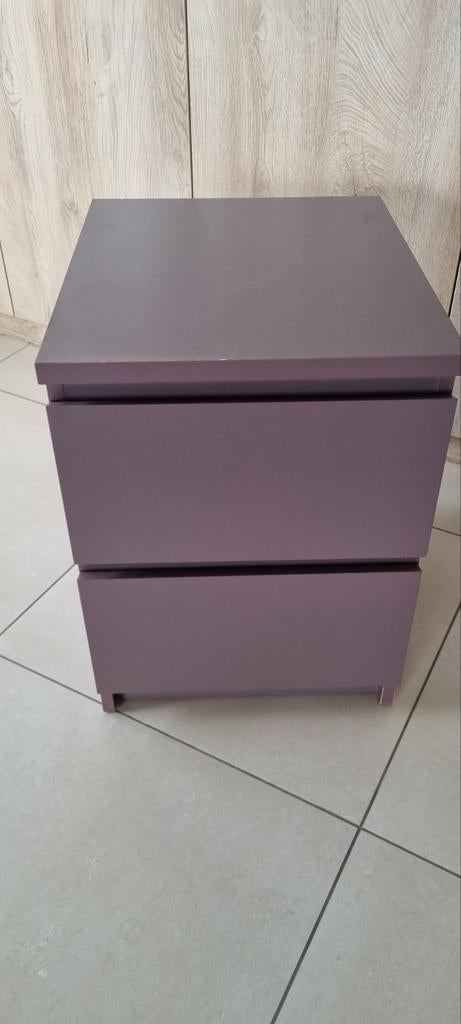 Nachtkastje malm, Huis en Inrichting, Ophalen, Gebruikt