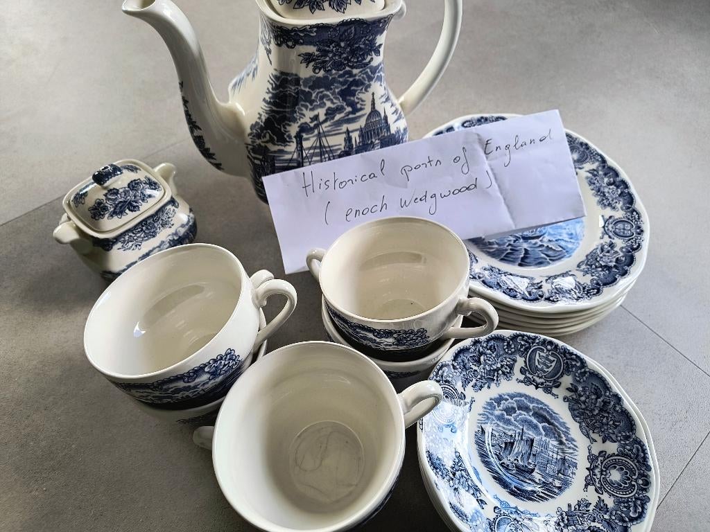 Antiek servies, Ophalen
