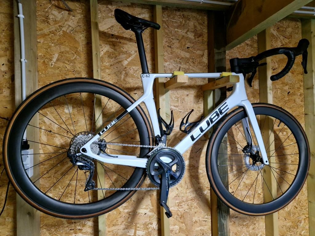 Cube agree c62 maat 56 (2022) Zonder wielset, Vélos & Vélomoteurs, Vélos | Vélos de course, Comme neuf, Hommes, Autres marques