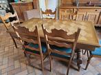 Salle à manger complète en chêne, Ophalen, Gebruikt, 4 tot 6 stoelen