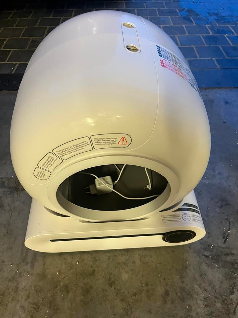 Kattenbak automatische, Dieren en Toebehoren, Ophalen, Zelfreinigend, Zo goed als nieuw