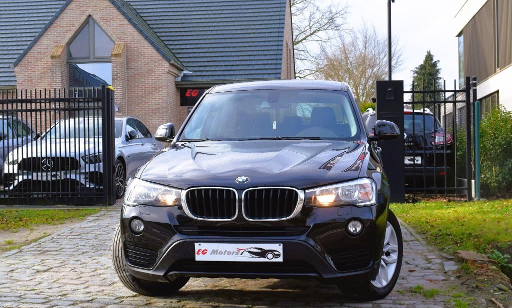 BMW X3 2.0dA/SPORT PAKKET/HISTORY/GARANTIE, Autos, BMW, Entreprise, Carnet d'entretien, Noir, 5 portes