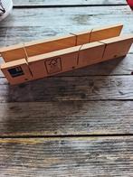 Boîte à onglets en bois de 35,5 cm, pour une découpe précise, Bricolage & Construction, Enlèvement, Utilisé