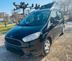 MOOIE FORD TOURNEO COURIER 1.5 TDCI AIRCO GEKEURD, Auto's, Ford, Voorwielaandrijving, Euro 5, Zwart, Bedrijf
