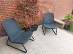 Set comfortabele tuinstoelen, Ophalen, Gebruikt, Kunststof