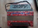 Unionella Accordeon, Muziek en Instrumenten, Accordeons, Ophalen, Gebruikt, Met riemen, 80-bas