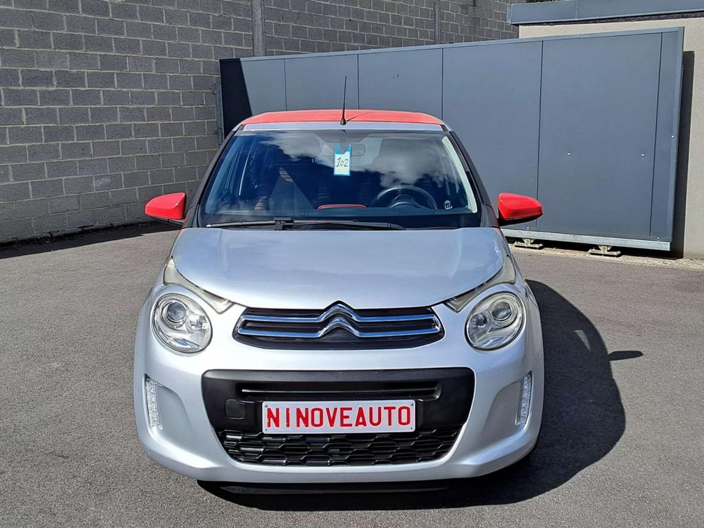 Citroën C1 C1 1.2 Airdream *CABRIO 57000KM AIRCO BLUETOOTH*, Voorwielaandrijving, 4 zetels, Stof, Gebruikt