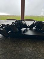 Playstation 2 met accessoires, Games en Spelcomputers, Spelcomputers | Sony PlayStation 2, Zwart, Ophalen of Verzenden, Zo goed als nieuw