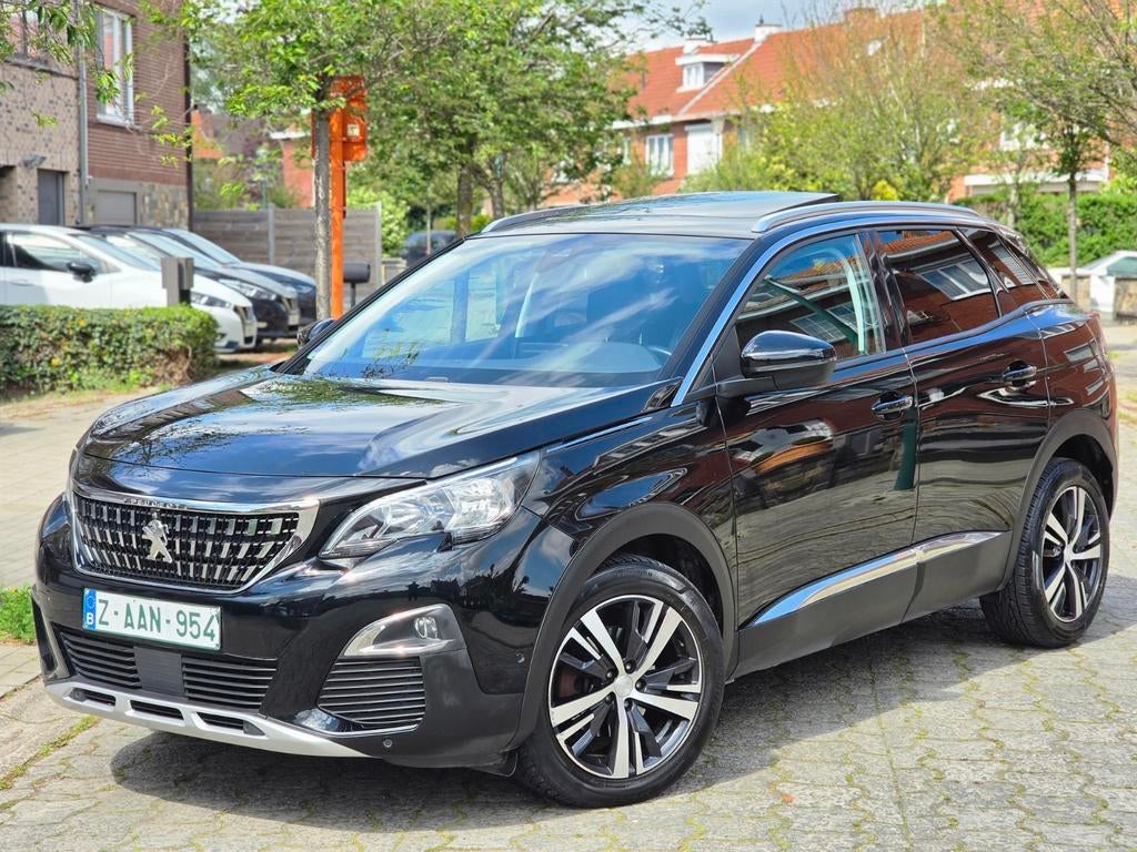 PEUGEOT 3008 1.2 AUTOMAAT ALLURE FULL  OPTIES PANODAK, Automaat, Zwart, 5 zetels, Euro 6