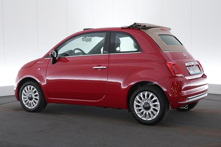 (2BAA058) FIAT 500C, Auto's, Fiat, Bedrijf, Te koop, ABS, Airbags, Airconditioning, Android Auto, Apple Carplay, Bluetooth, Boordcomputer