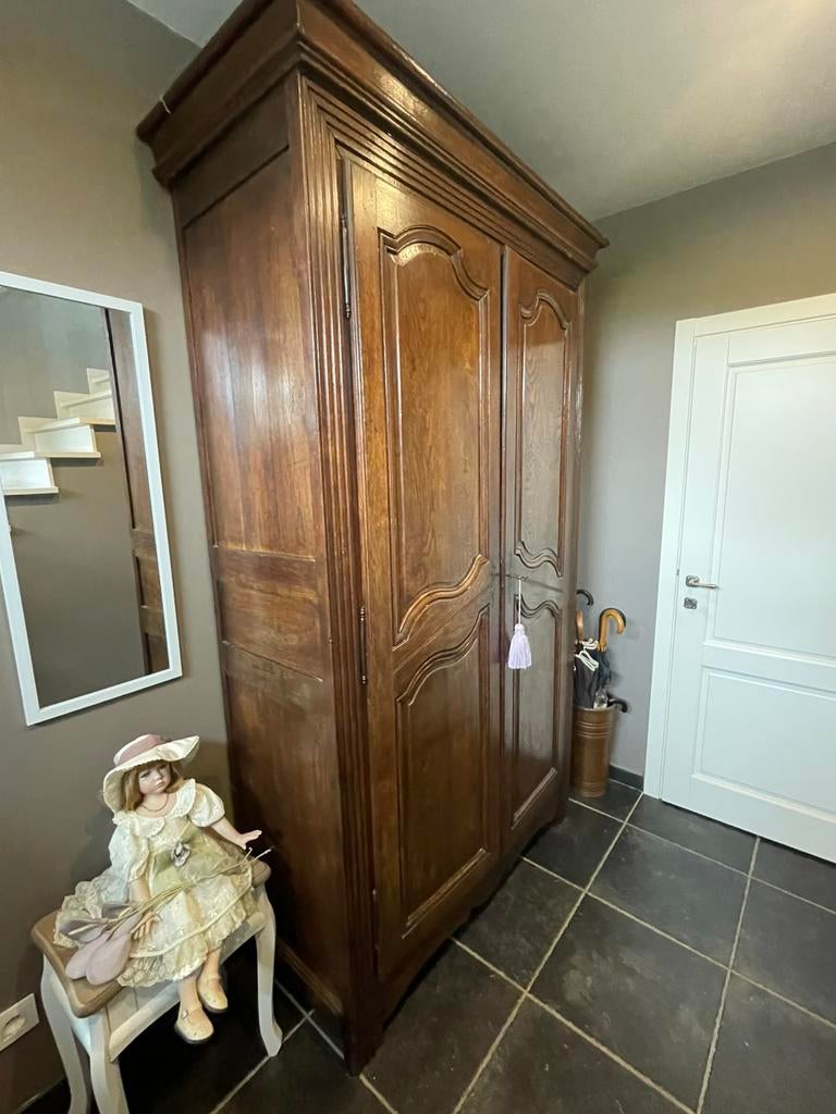 Eiken antieke kast te koop, Antiek en Kunst, Antiek | Meubels | Kasten, Ophalen