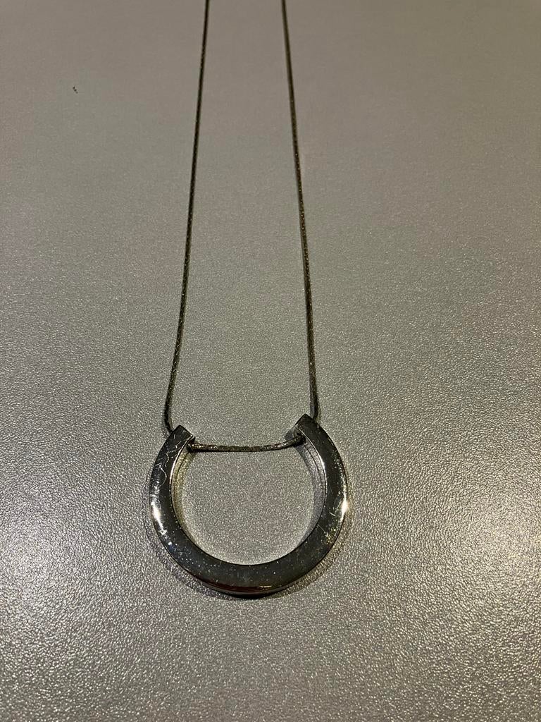 Ketting zilver, Handtassen en Accessoires, Kettingen, Ophalen of Verzenden, Zo goed als nieuw, Zilver