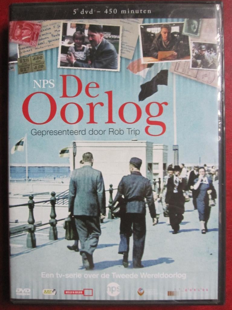 De Oorlog (5 disc), Cd's en Dvd's, Dvd's | Documentaire en Educatief, Zo goed als nieuw, Oorlog of Misdaad, Boxset, Vanaf 9 jaar